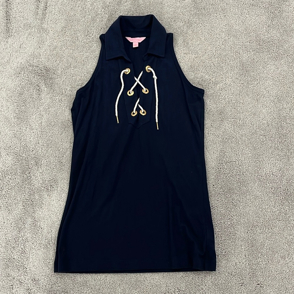 Lilly Pulitzer Navy Blue Nautical Top
